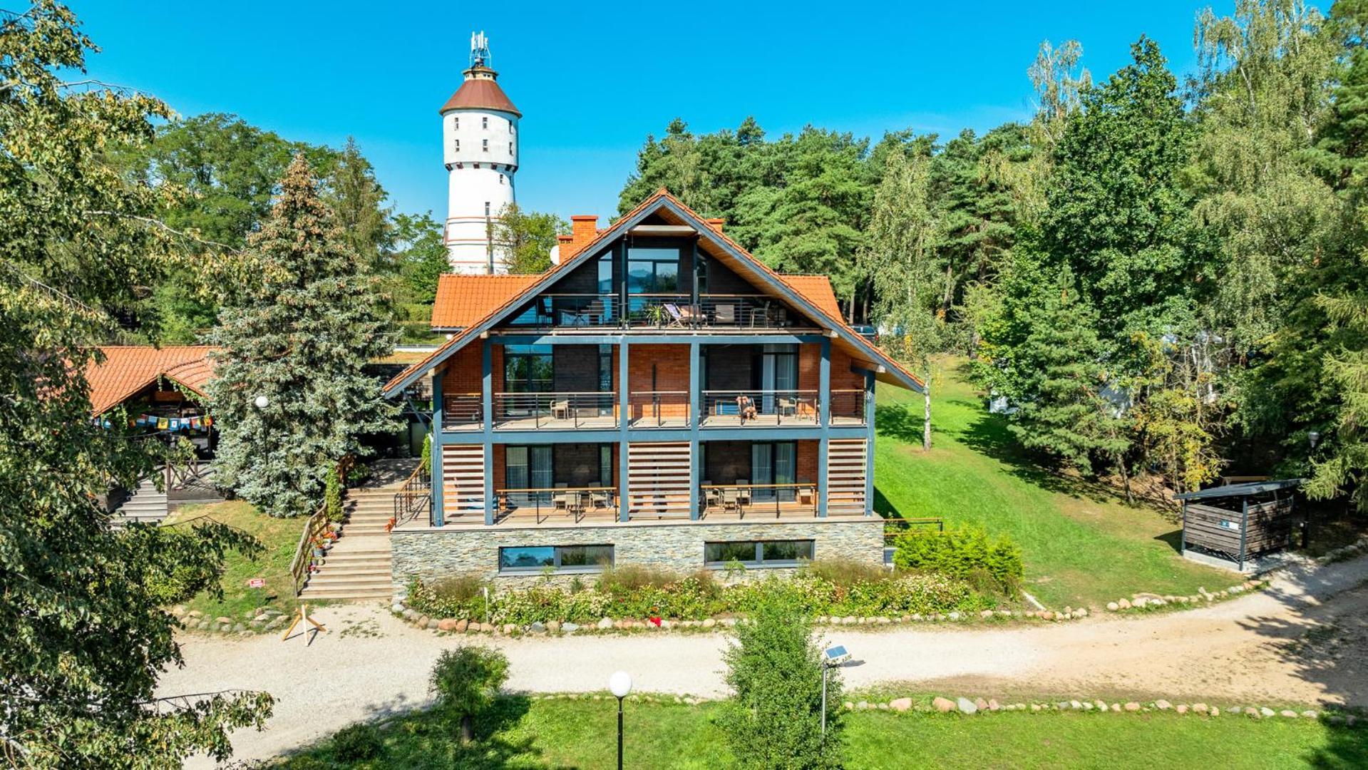 Hotel Róża Wiatrów Węgorzewo Exterior foto